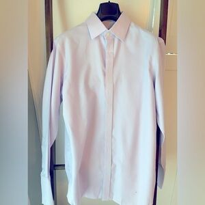 New unworn without tags Charles Tyrwhitt Light Blue textured Slim Fit